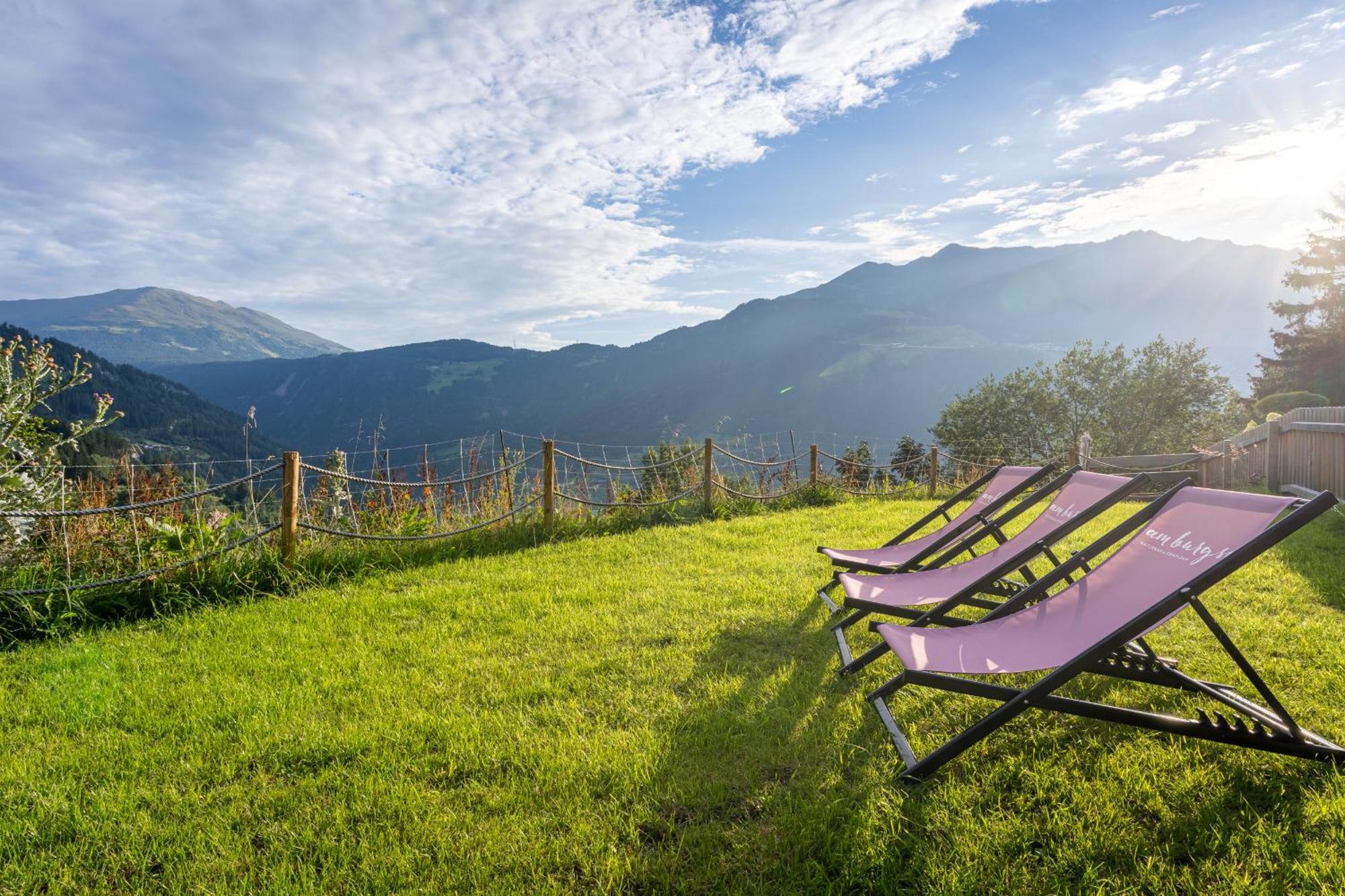 Alpin Chalet Am Burgsee Ladis Exteriér fotografie